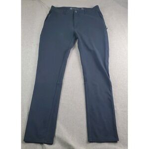 Vuori Everything Chino Pants Mens 32 Dark Blue Stretch V420 Athletic Performance